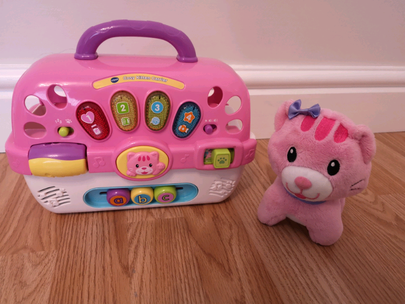 vtech cosy kitten carrier